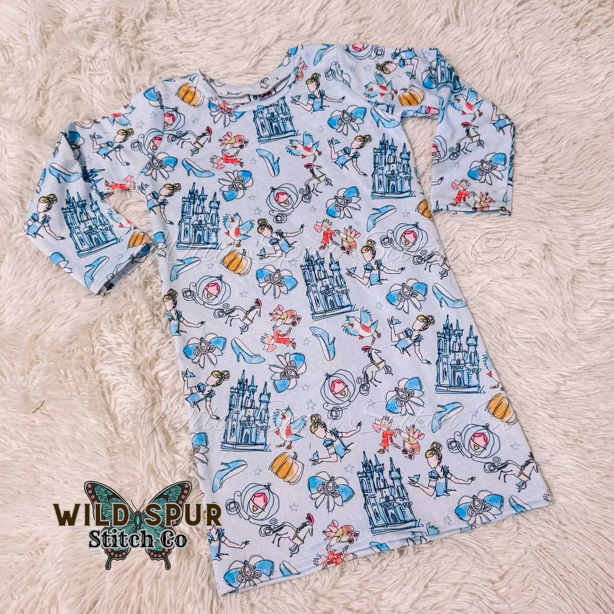 2t Cinderella Long Sleeve Bethany Dress