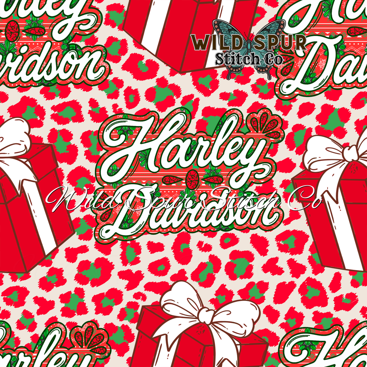 Harley Leopard Christmas